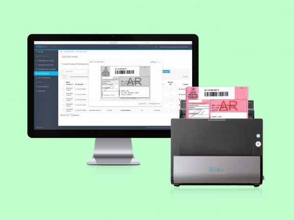 Gestion des numérisations d'avis de réception avec scanner Trackway-easyReco